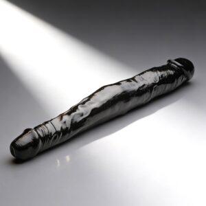 JOCK 13 Inch Tapered Double Dong Black