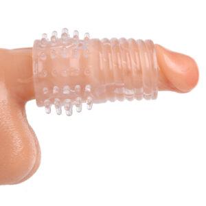 Pig in a Blanket Textured Penis Enlarger Sleeve