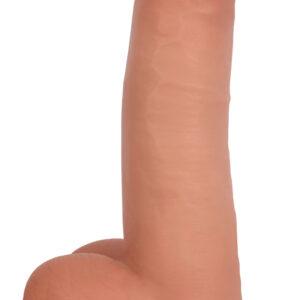 Jock Light Bareskin Dildo with Balls - 8 Inch