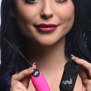 28X Swirl Silicone Vibrating Egg with Remote Control